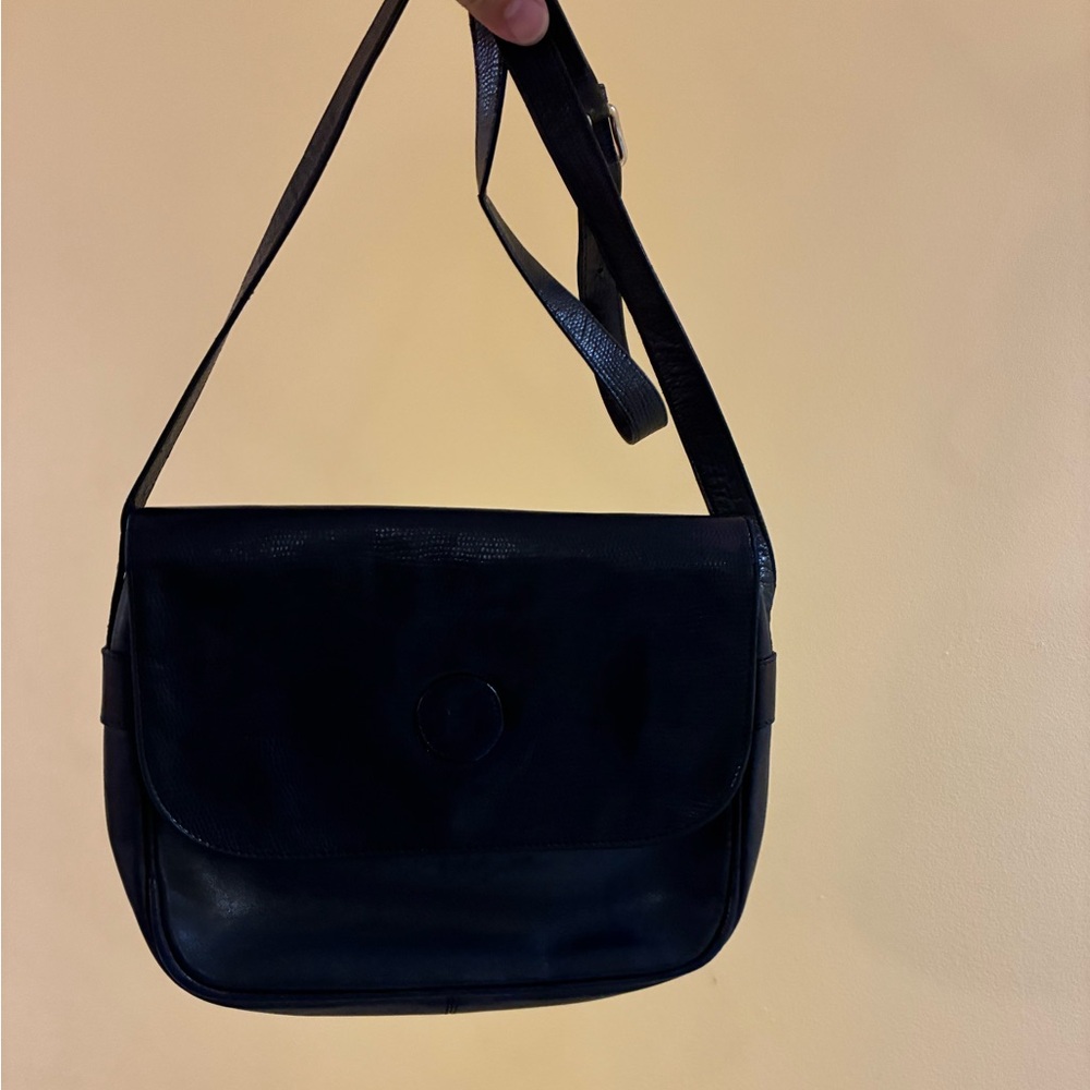 Fendi vintage Blue Leather Shoulder Bag - Picture 3 of 15